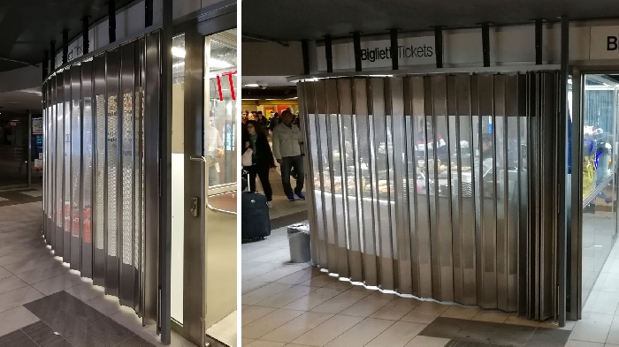 Chiusura FoldingPACK® - Metro Stazione Centrale Milano