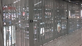 Protector sliding folding shutter FoldingPack®. Closure for Airport commercial areas